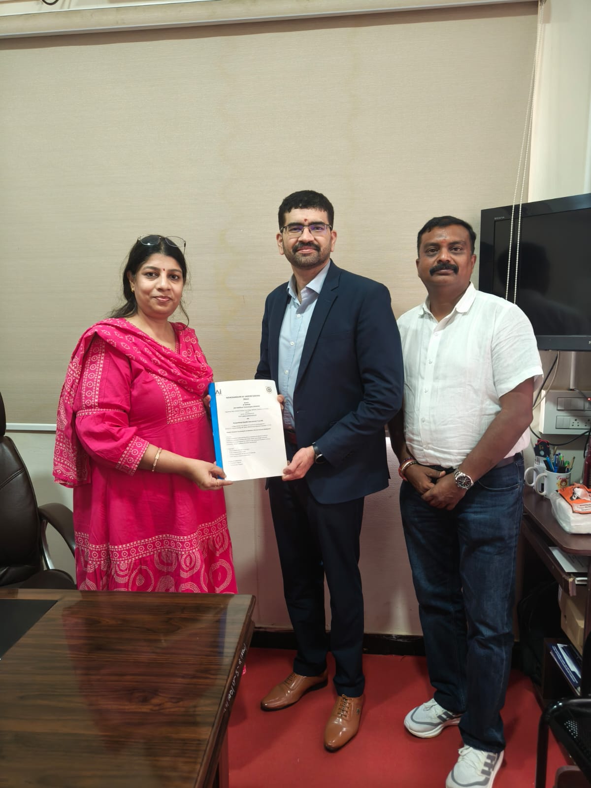 AI Sankalp institution visit